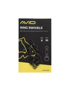 Avid Carp AVID OULINE RING SWIVELS (10 PCS)