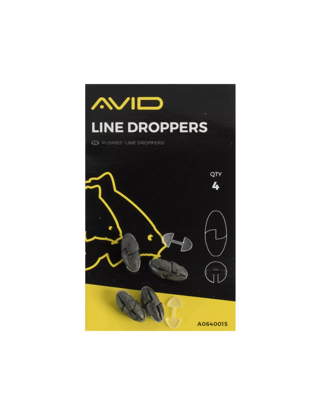 Avid Carp AVID OUTLINE LINE DROPPERS (4 PCS) 1 Avid Carp AVID OUTLINE LINE DROPPERS (4 PCS)