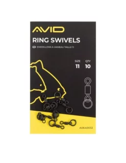 Avid Carp AVID RING SWIVELS (10 PCS)