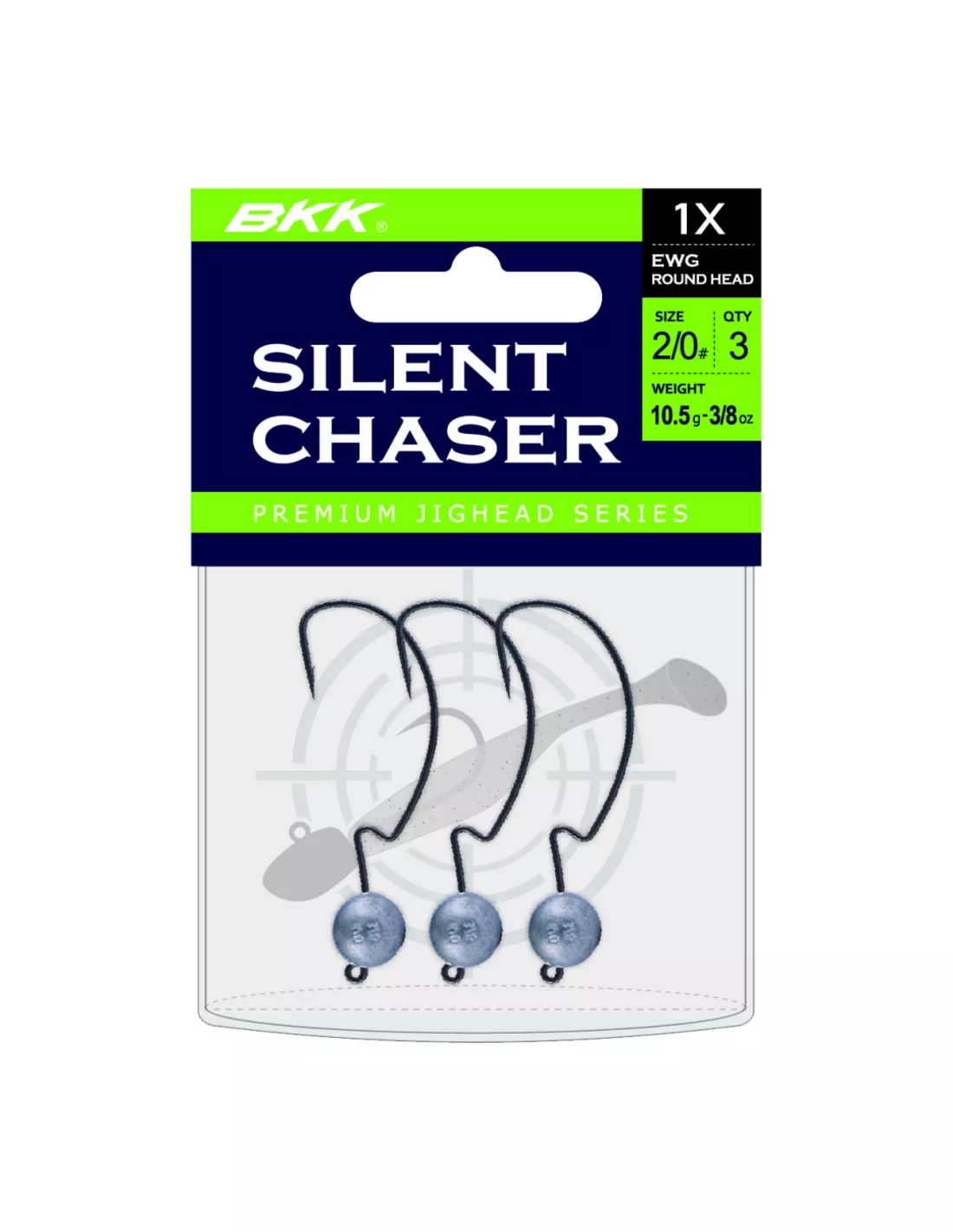 BKK SILENT CHASER EWG ROUND HEADS 1 BKK SILENT CHASER EWG ROUND HEADS