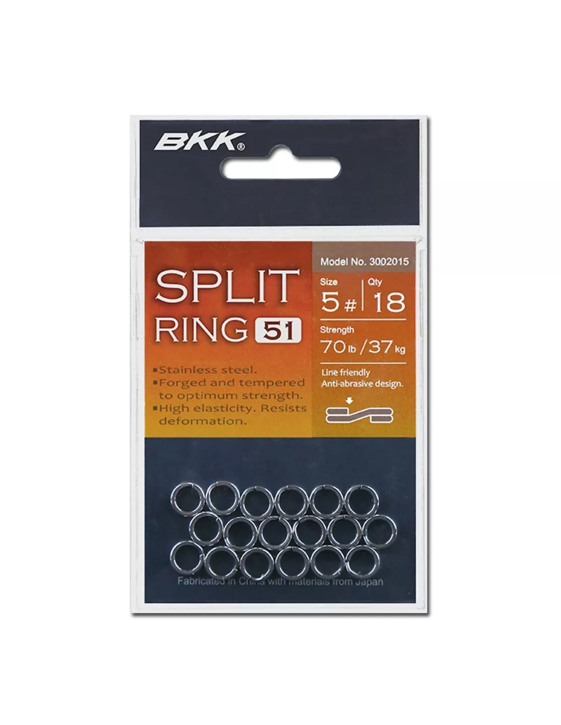 BKK SPLIT RING-51 SPLITRINGEN 1 BKK SPLIT RING-51 SPLITRINGEN