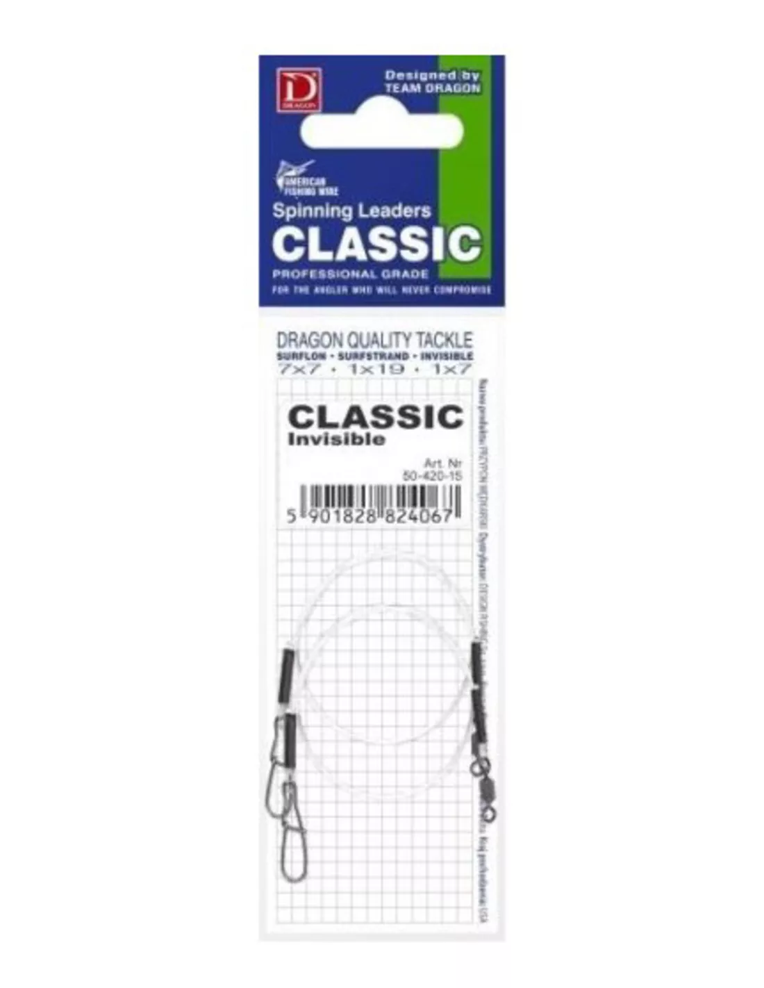 DRAGON FLUORCARBON LEADERS 1 DRAGON FLUORCARBON LEADERS