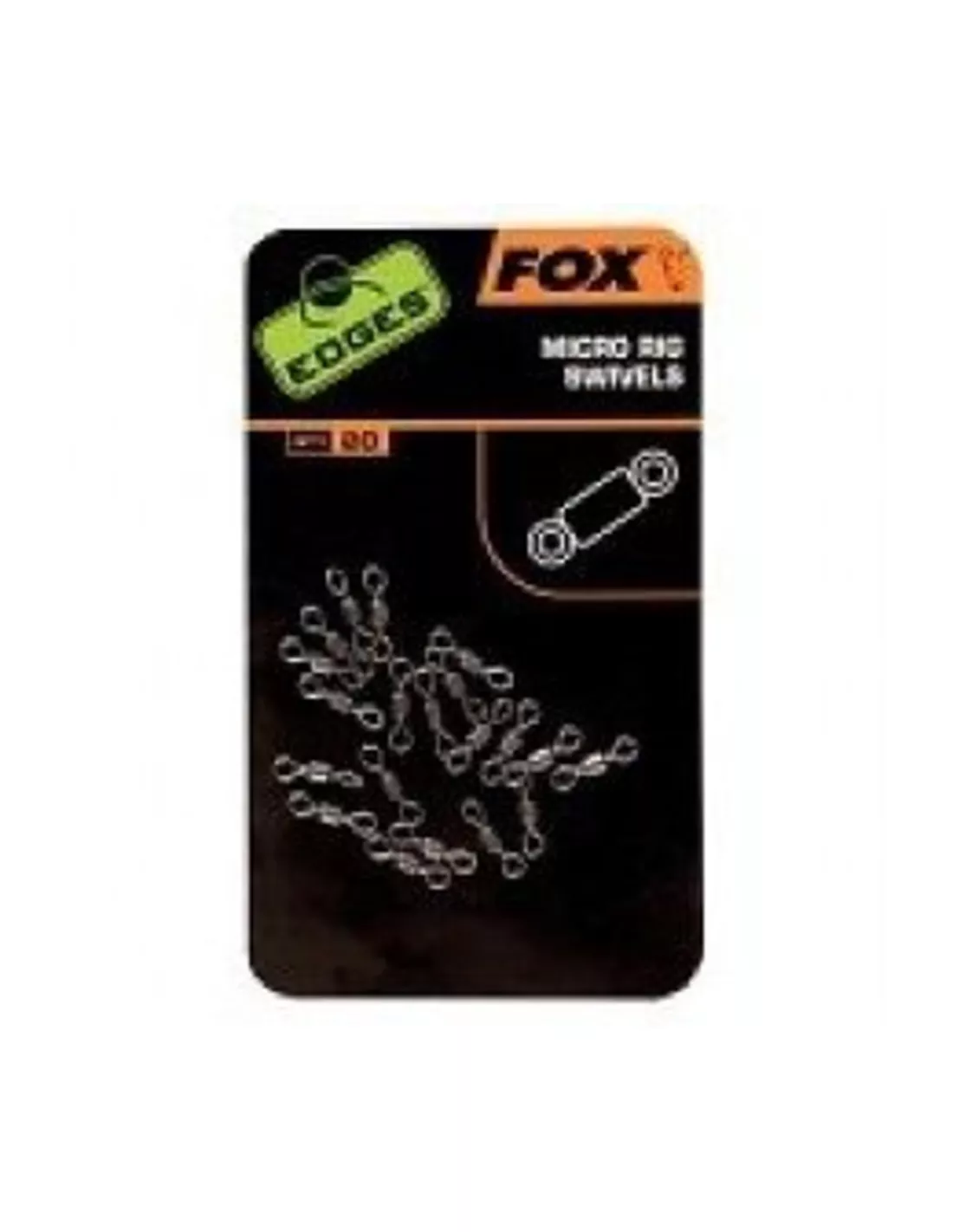 FOX EDGES MICRO RIG SWIVELS (20 PCS) 2 FOX EDGES MICRO RIG SWIVELS (20 PCS) - Afbeelding 2