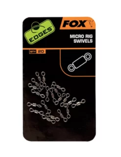 FOX EDGES MICRO RIG SWIVELS (20 PCS)