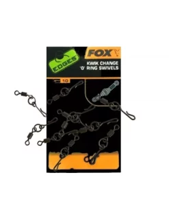 FOX EDGES Q.C. O RING SWIVELS (10 PCS)