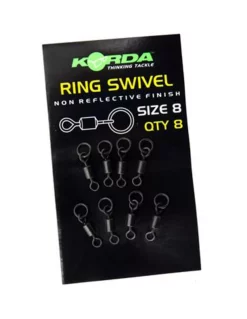 KORDA FLEXI RING SWIVELS MAAT 8 & 11 (8 PCS)