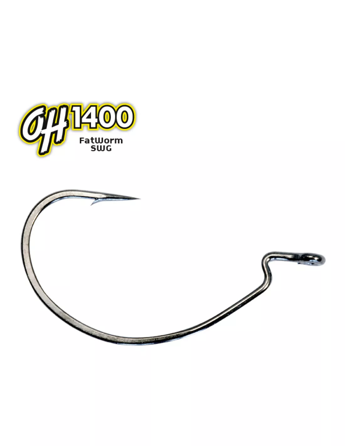 OMTD FAT WORM SWG HOOKS (6PCS) 1 OMTD FAT WORM SWG HOOKS (6PCS)