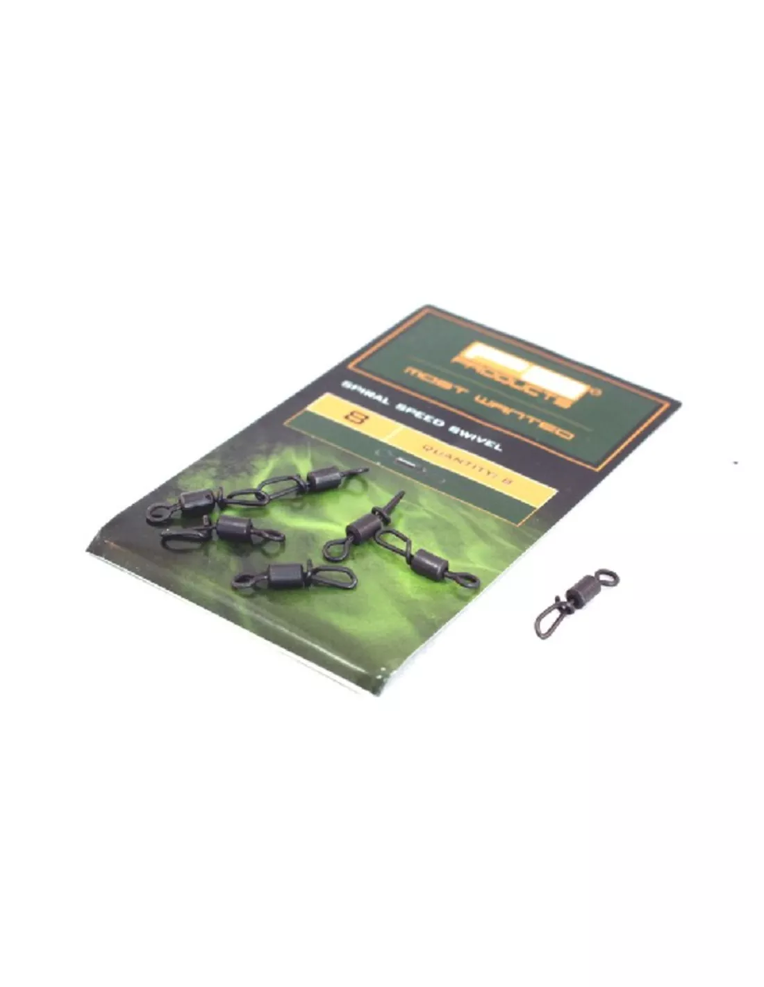 PB PRODUCTS SPIRAL SPEED SWIVEL (8 PCS) 1 PB PRODUCTS SPIRAL SPEED SWIVEL (8 PCS)