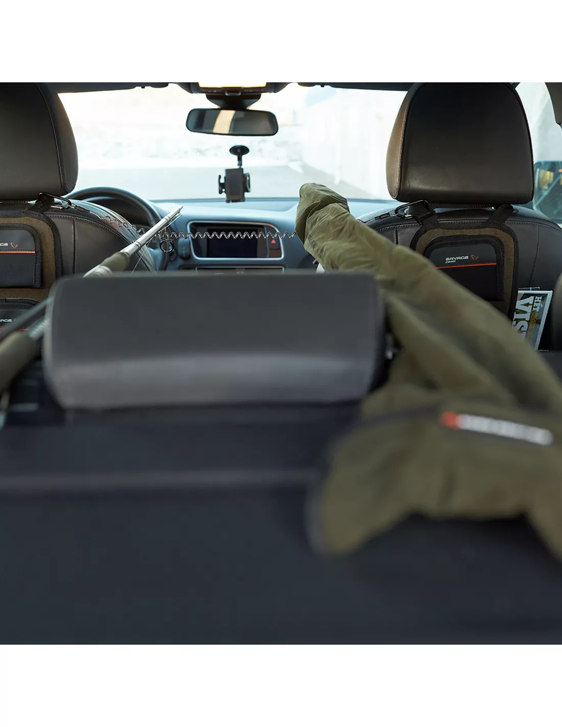 SAVAGE GEAR CAR SEAT ROD RACK - 3 RODS 2 SAVAGE GEAR CAR SEAT ROD RACK - 3 RODS - Afbeelding 2