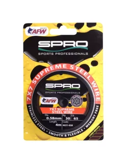 SPRO 7x7 SUPREME STEEL WIRE (4 MTR) AFW