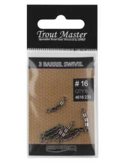 SPRO TROUT MASTER 3 BARREL SWIVELS